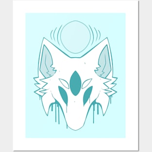 Ice Wolf Posters and Art